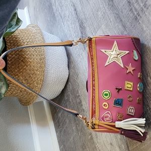 💕Dooney & Bourke Lindsey Lohan Rainbow charm bag